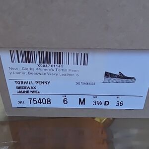 Clarks Women's Torhill Penny Loafer in Beeswax